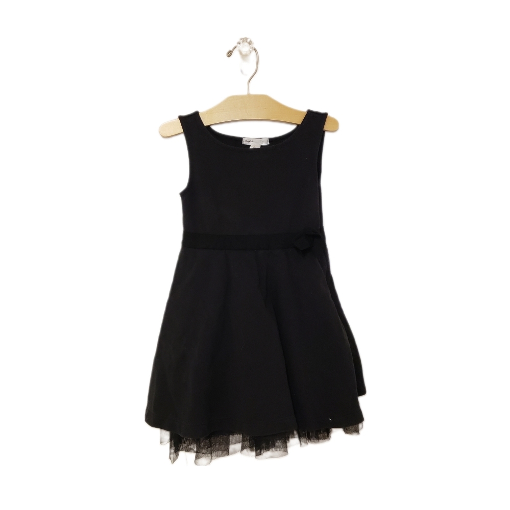 Gap Kids XS 4-5Y Black Sleeveless Party Dress